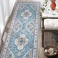 Vista 18 de COMSLE Alfombra Runner Bohemia, 2' x 7' Alfombras Lavables para Pasillo de Lana Sintética Pequeña Alfombra de Área de Cocina Alfombra Decorativa