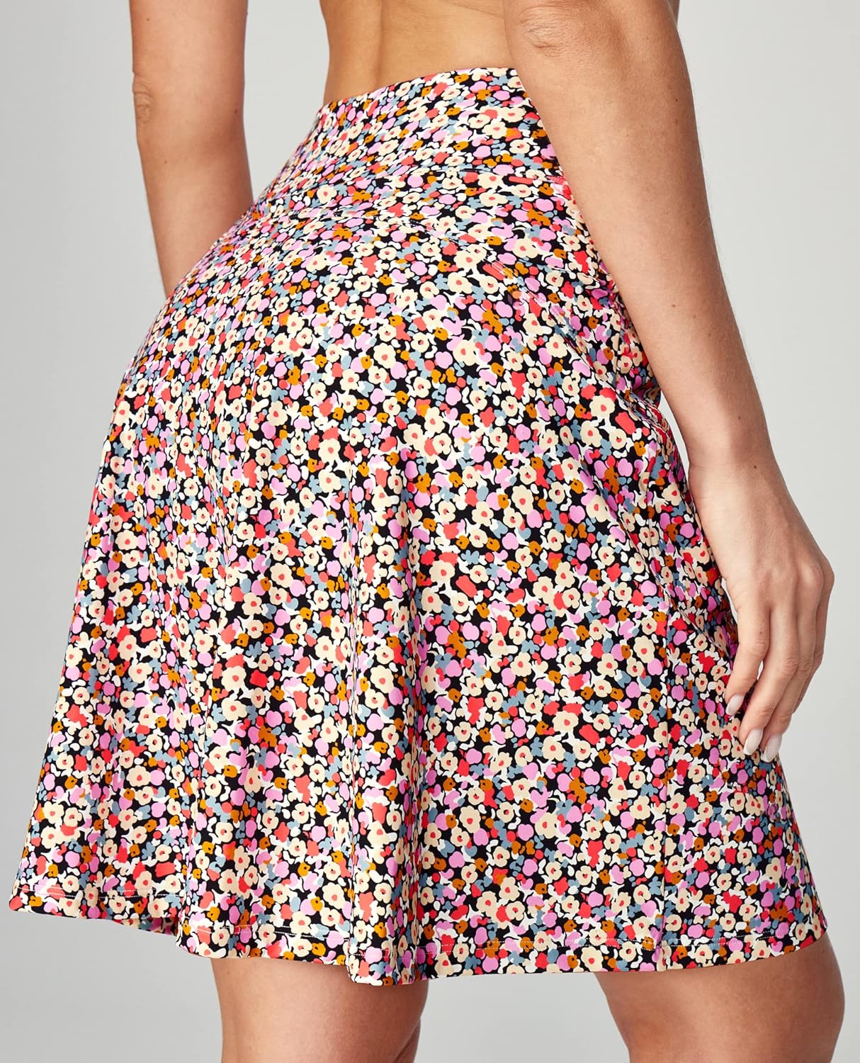 Ewedoos 20" Knee Length Skorts Skirts for Women with Pockets Golf Tennis Skirt High Waisted Athletic Skorts Casual Summer - Image 2