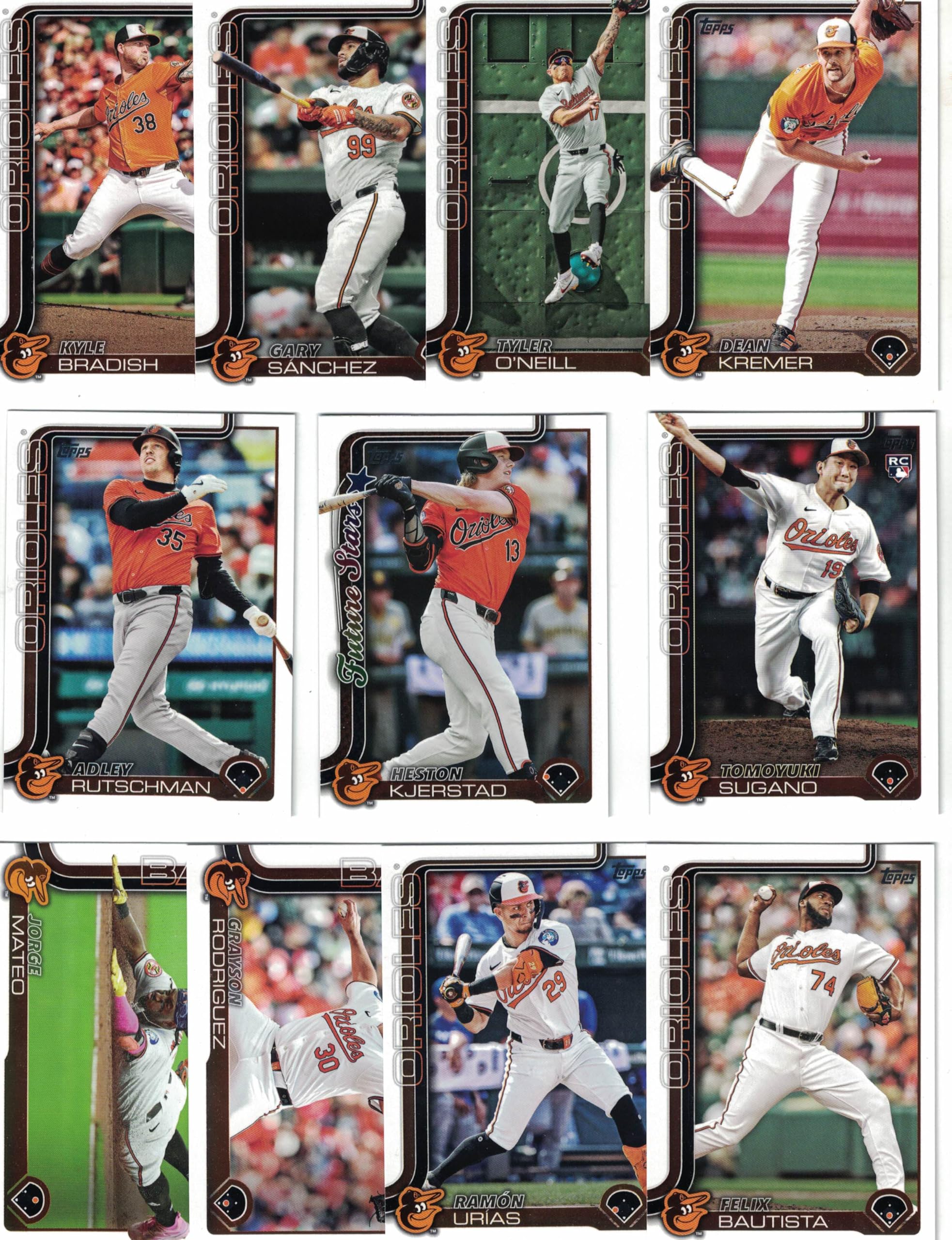 その他 baseball card Amazon.com: Baltimore Orioles/Complete 2025 Topps Baltimore