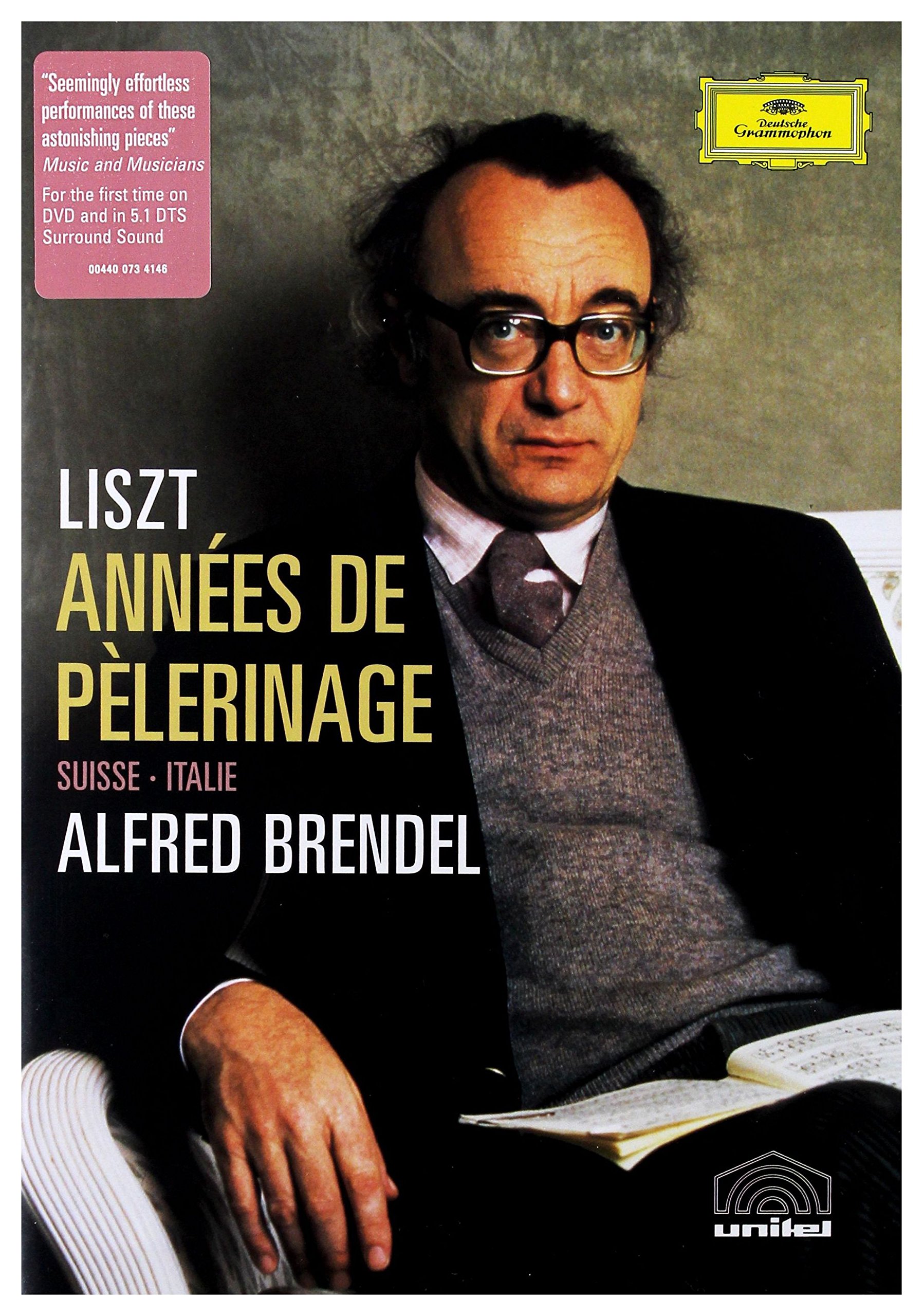 ALFRED BRENDEL - ANNEES DE PLERINAGE - SUISS, ITALIE [DVD]