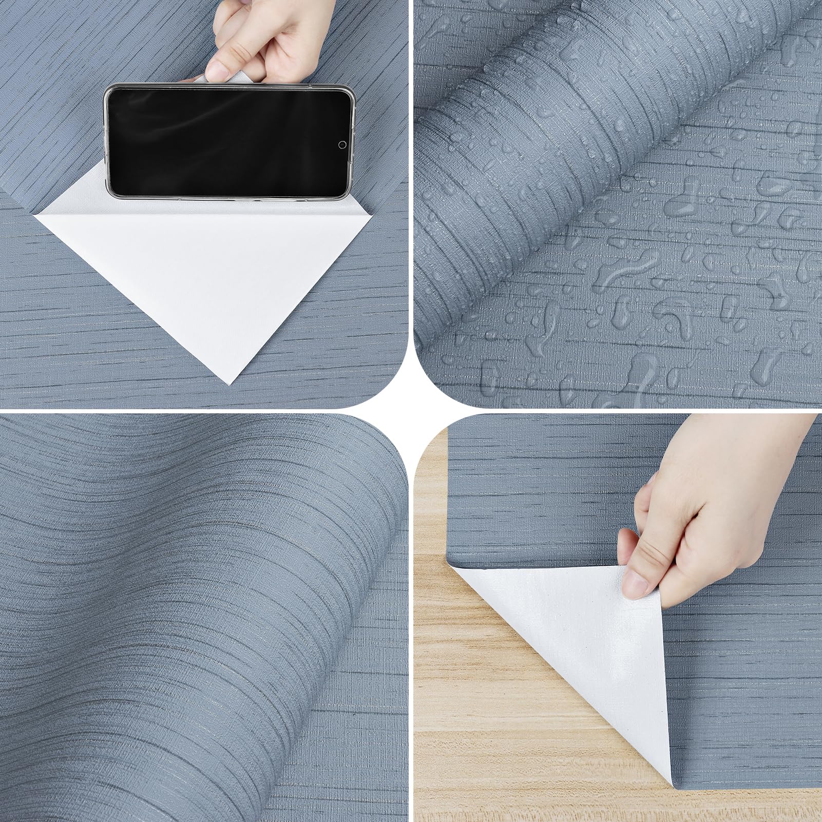 Peel and Stick Zilver Glitter Behang Dikke Glanzende Meubels Vinyl Wrap