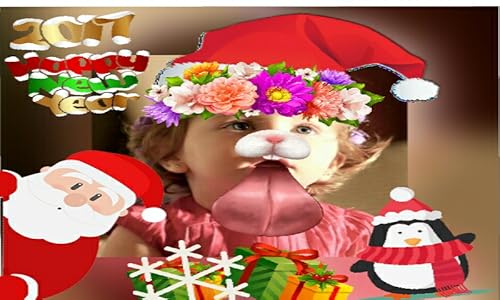 Funny Photo Christmas Noël Stickers Editor Pro 2017 (Free)