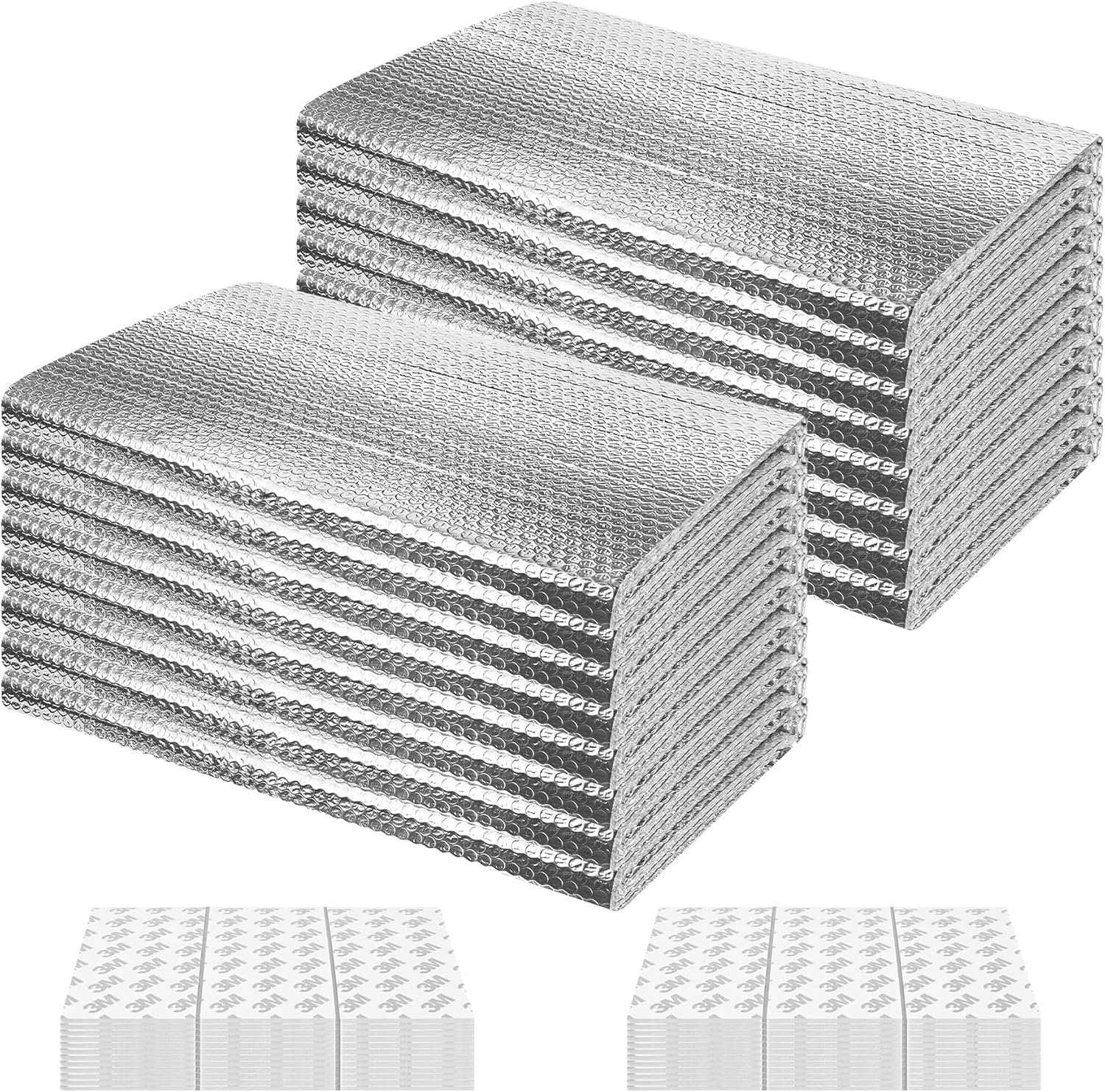 16P Garage Door Insulation Panels Kit 0.24' Thick Double Bubble