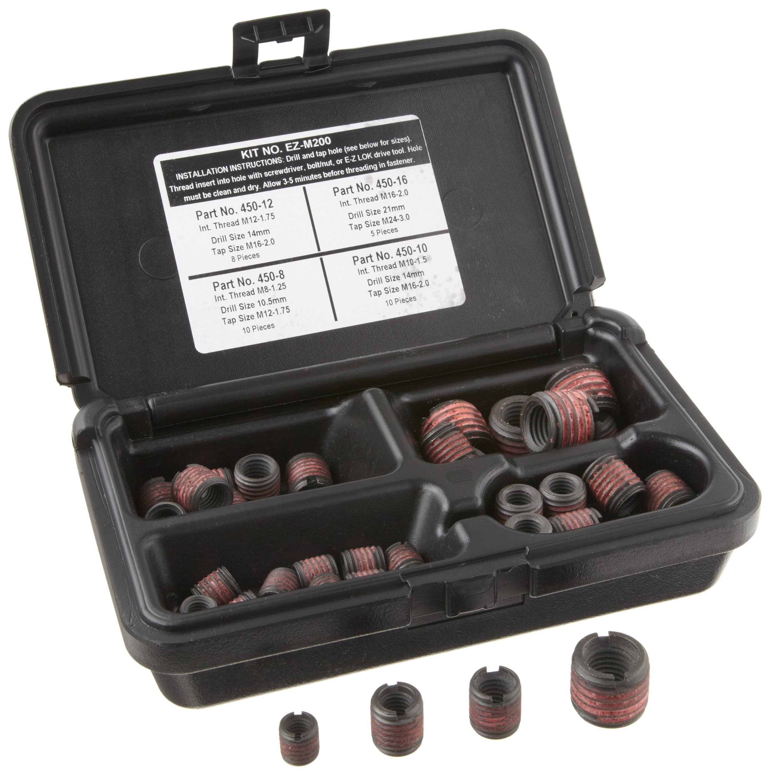 E-Z LOK Thread Inserts - Metal Repair Kit -13 E-Z LOK Thread Inserts - Metal Repair Kit -13