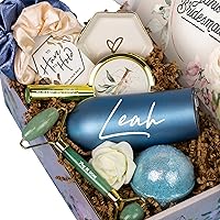Vista 8 de Sincerely, Me Personalized Bridesmaid Proposal Gift Set with White and Rose Gold Gifts in Bridesmaid Box (PB1)