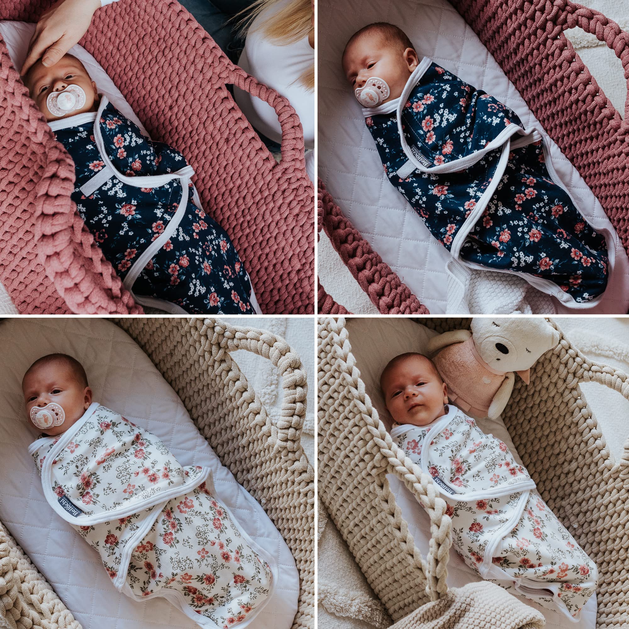 Swaddle Neonato Set Sacchi Nanna Per Neonati 0-3 Mesi Con