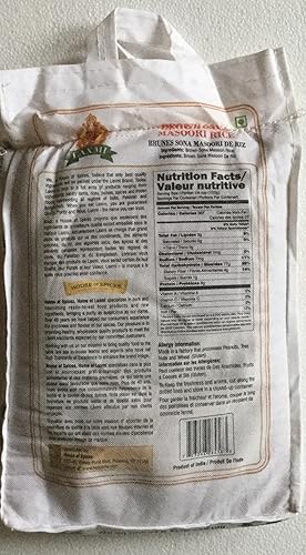 Miniatura 2 de Laxmi Arroz marrón Sona Masoori - 10 libras, 10.0 lbs.