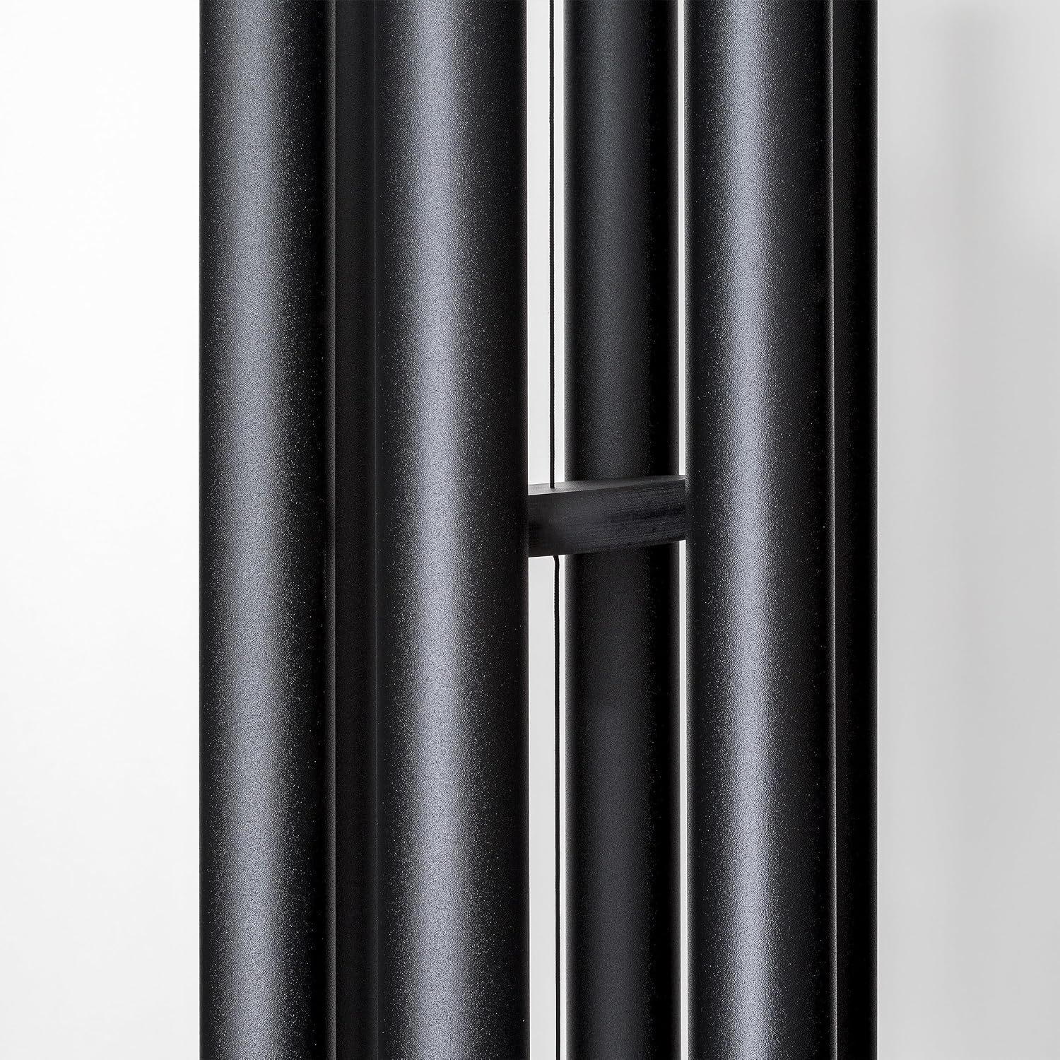 Corinthian Bells by Wind River - 65 inch Black Wind Chime for Patio, Backyard, Garden, and Outdoor Decor (Aluminum Chime) Made in The USA