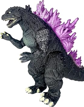 TwCare Godzilla Toy Action Figure King of The Monsters, 2020 Movie Series Movable Joints Soft Vinyl, Carry Bag