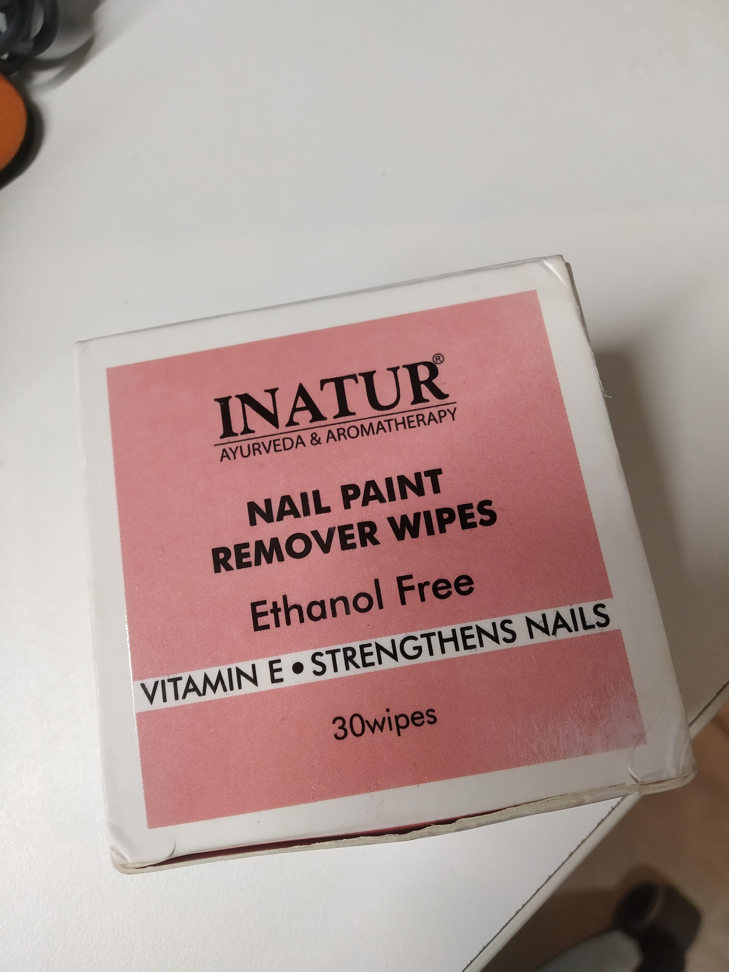 Nail Paint Remover Wipes