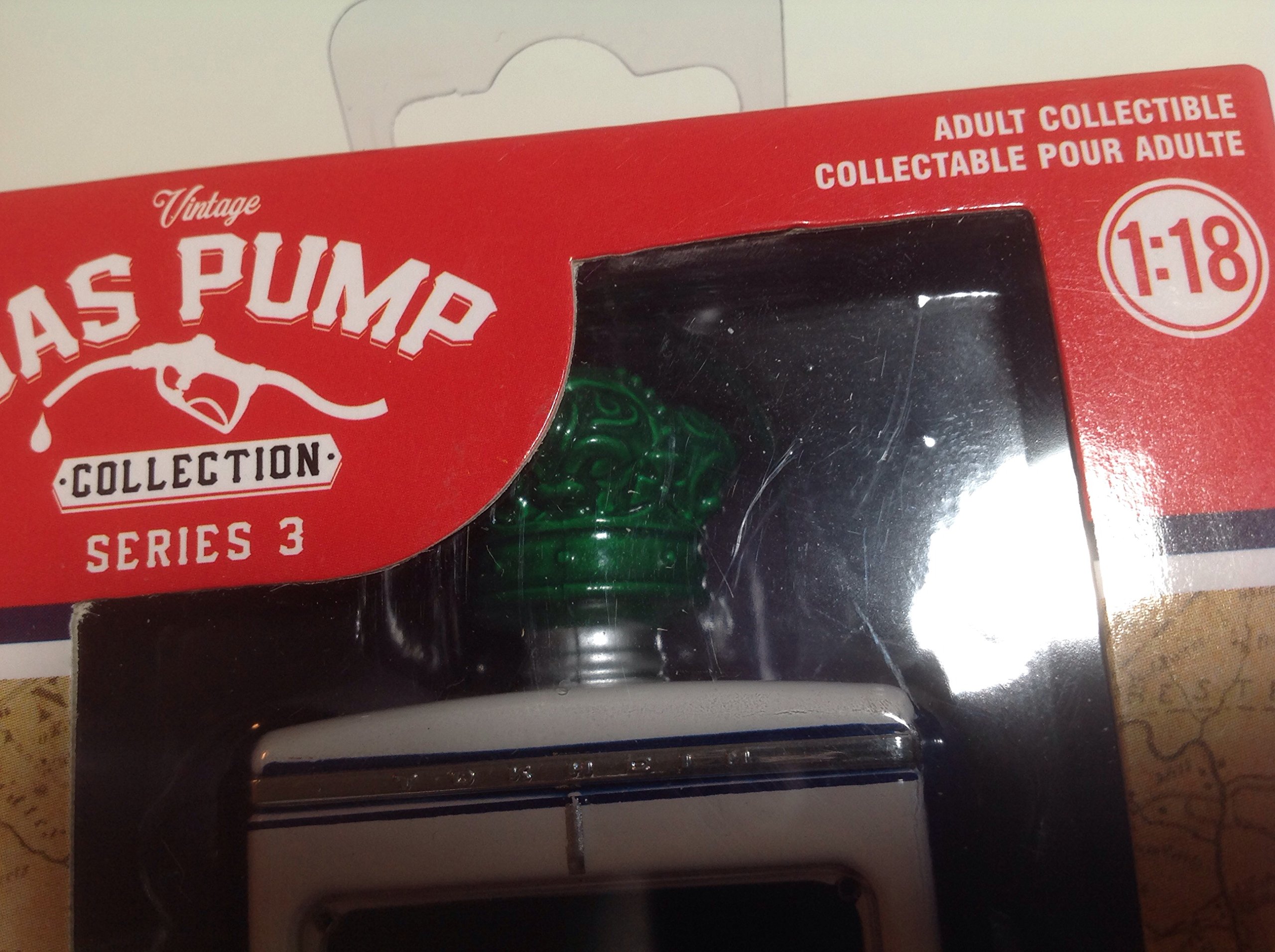 Amazon.com: Greenlight Vintage Gas Pump Series 3 1:18 CHASE Green