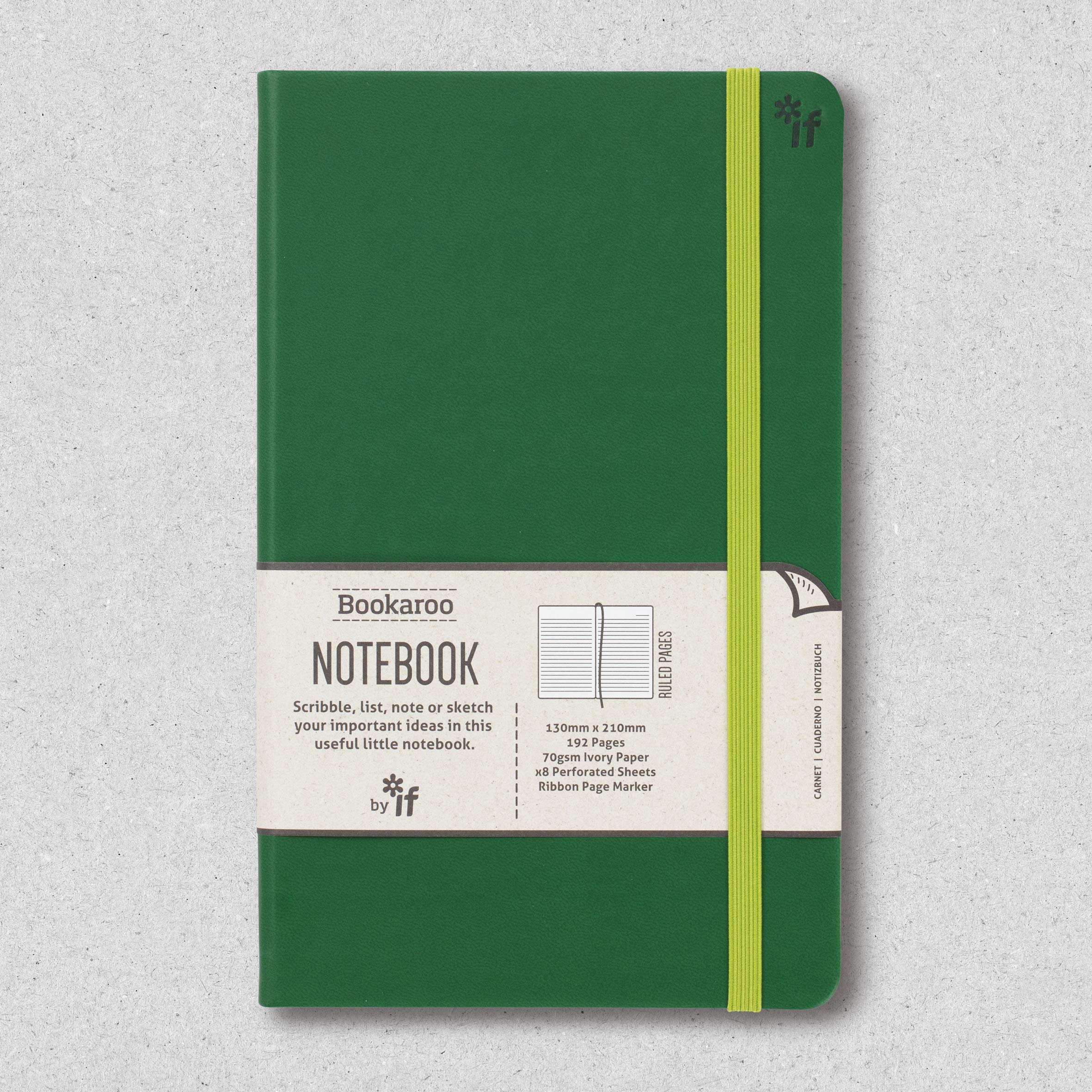 IF Bookaroo A5 Günlük Altın Sarısı