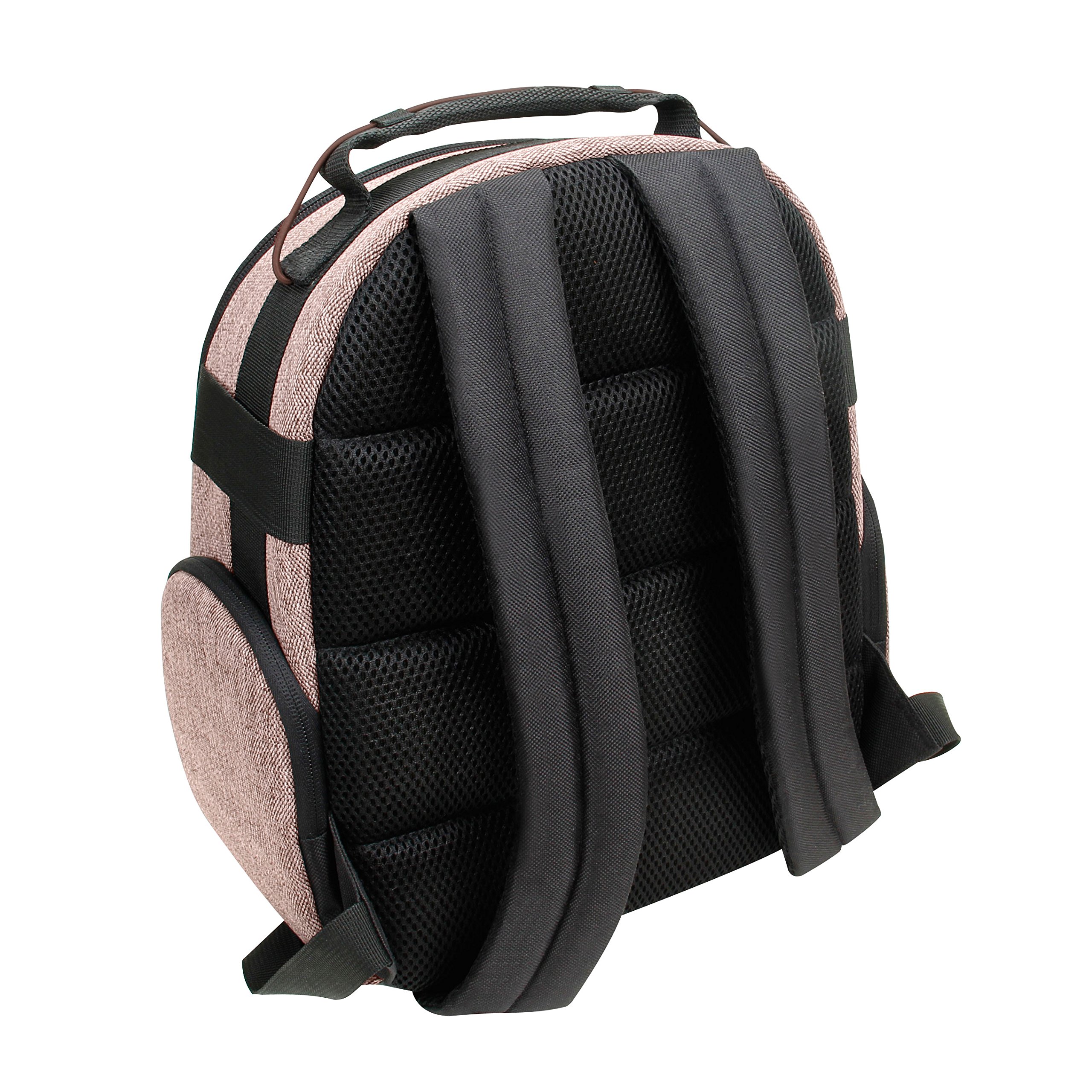 USA Gear Sac Appareil Photo Reflex avec Intérieur Ajustable pour Randonnées en Montagne, Sac à Dos Moto avec Base Etanche et Support Dos Rembourré - Compatible avec Canon, Nikon et Plus