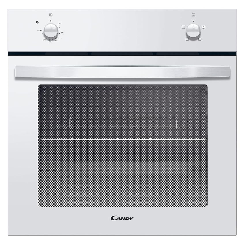 Immagine del prodotto Candy Idea FIDC B100 Forno Elettrico da Incasso, 70 Litri, Supporto per Griglie, 4 Funzioni, Porta Interna In Vetro, Classe A, Bianco, LxPxA 59.5x56.8x59.5 cm