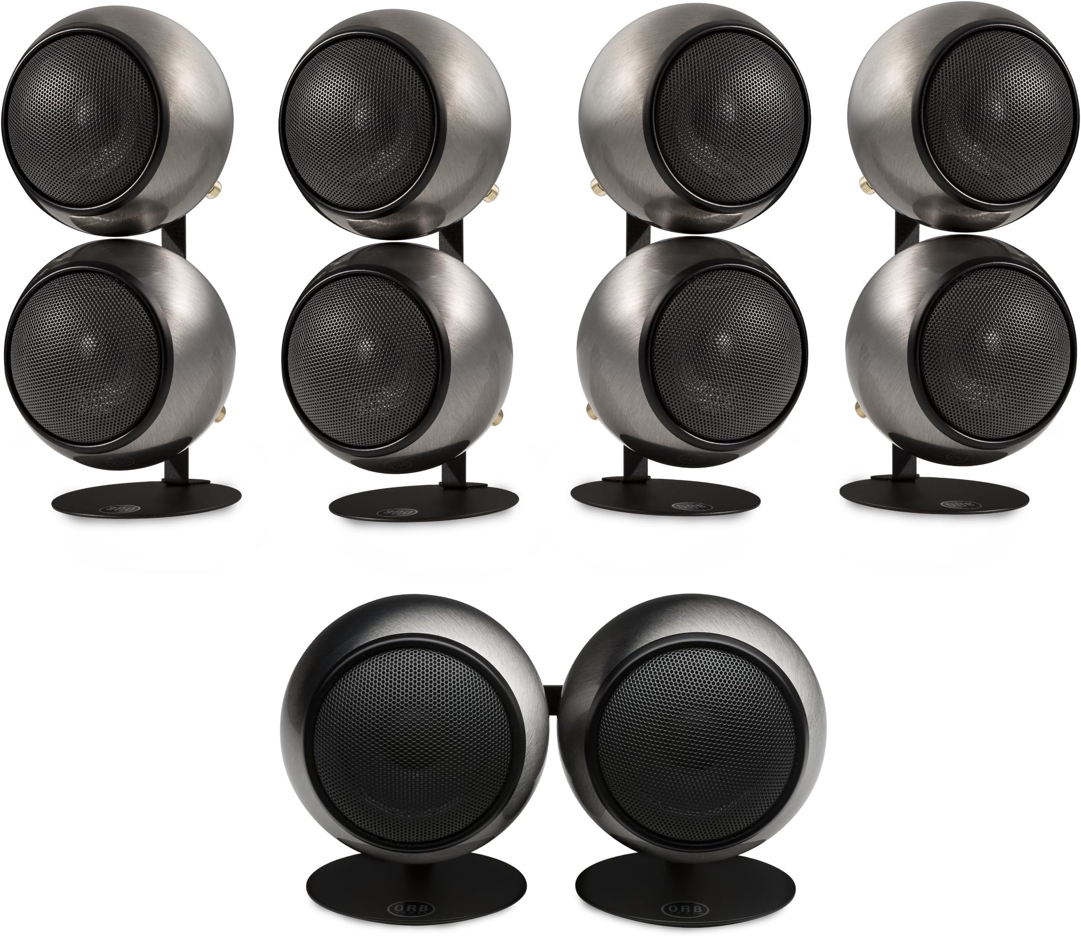 Orb Audio's Mod2X HT QuickPack in Hand Polished Steel