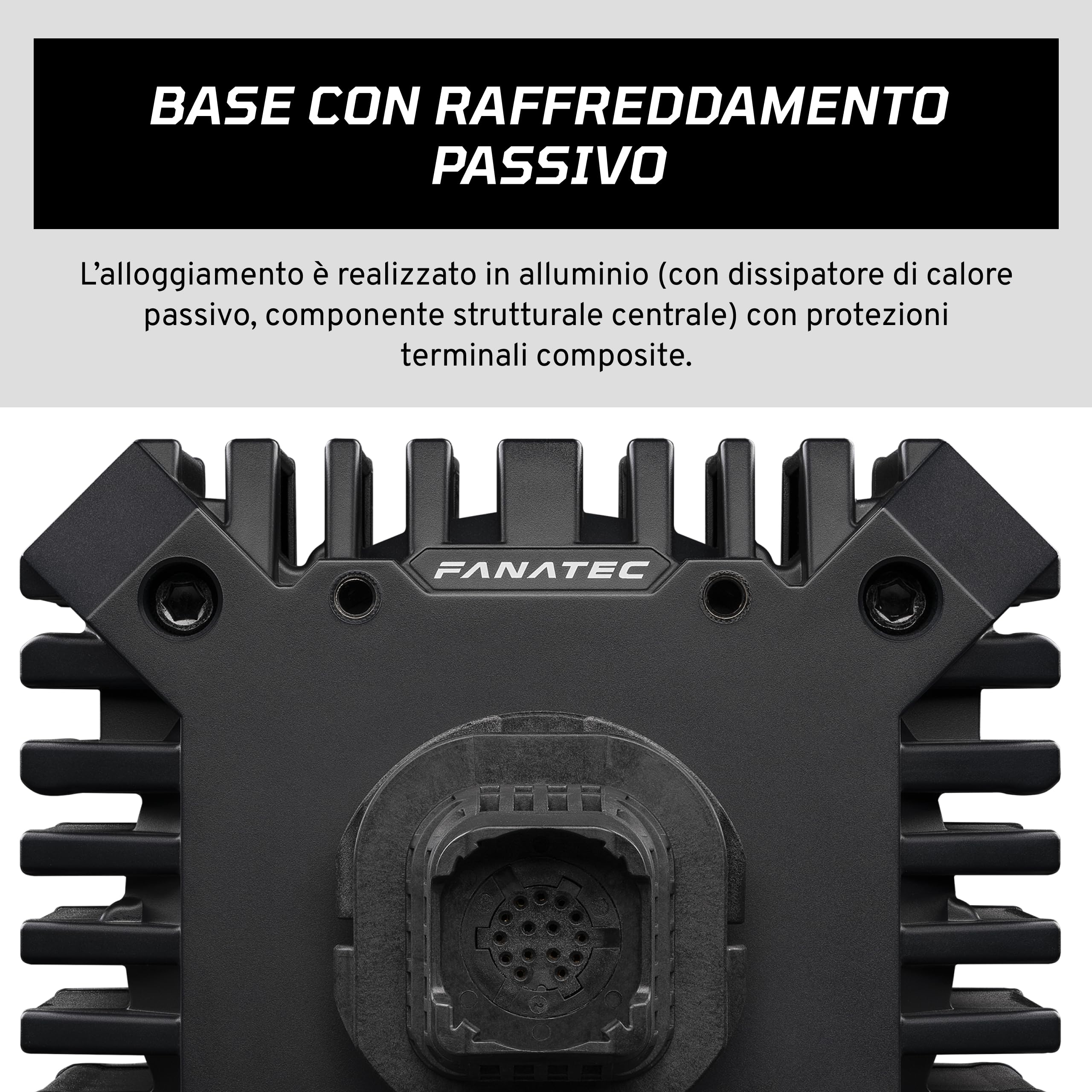 Fanatec Sim Racing CSL DD QR2 Wheel Base – PC | Base Direct Drive 5 Nm, Force Feedback Dinamico, Sistema QR2 di Sgancio Rapido Motorsport