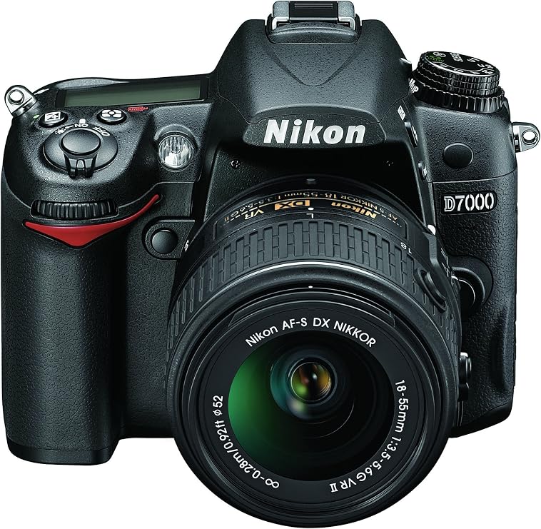 Nikon D7000 16.2 Megapixel Digital SLR Camera with 18-55mm Lens (Black)
