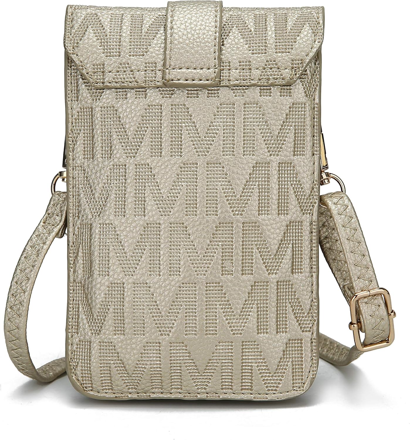 MKF Collection Small Crossbody Bag Phone Purse Wallet for Women Vegan Leather Cellphone Bag Case by Mia K - Image 5