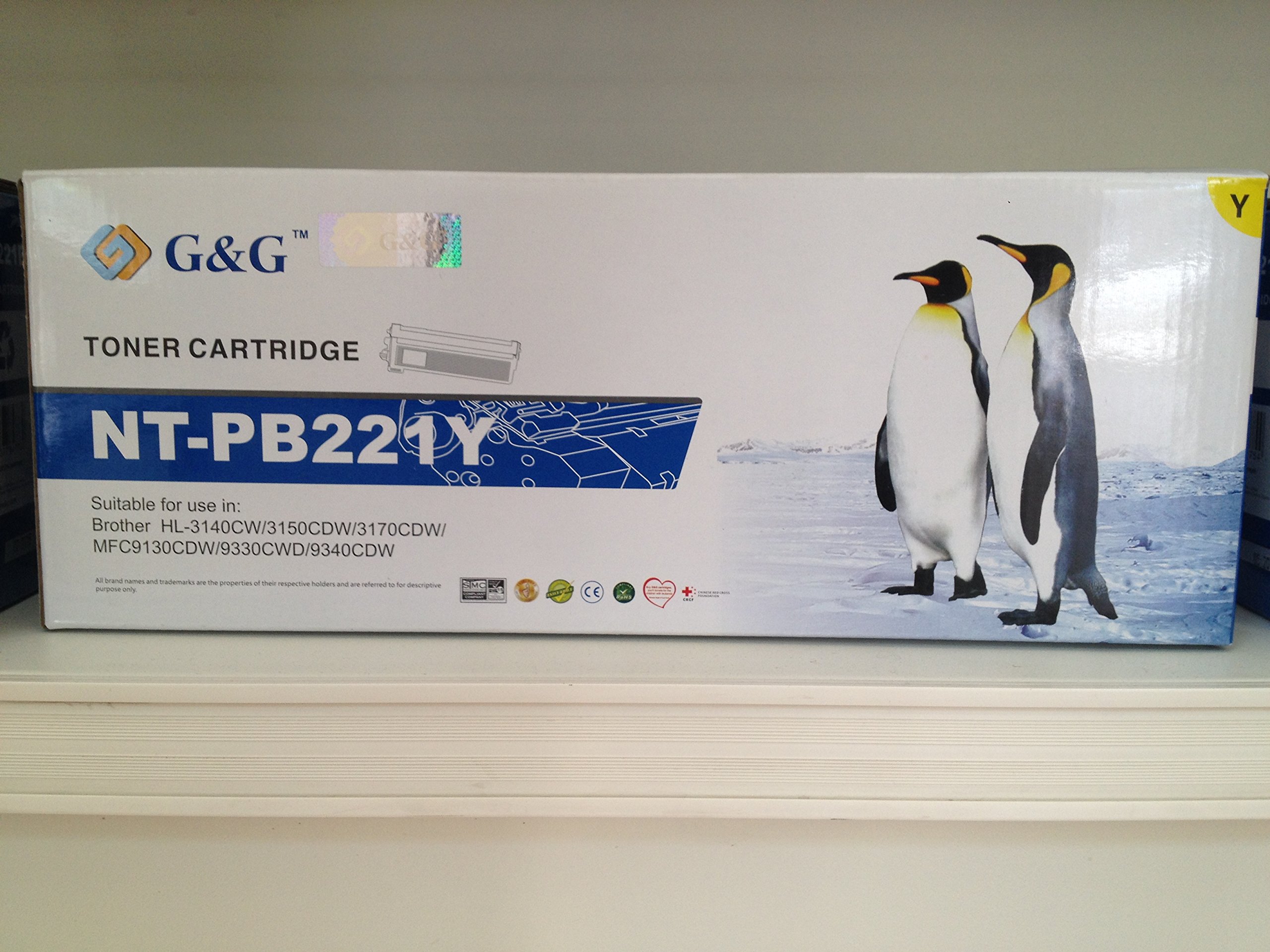 TN241Y Standard Yield Colour Range Laser Toner Cartridge for Brother TN241 - Yellow