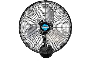 Tornado 16 Inch Pro Series Wall Mount Fan: Your Industrial Wind Machine