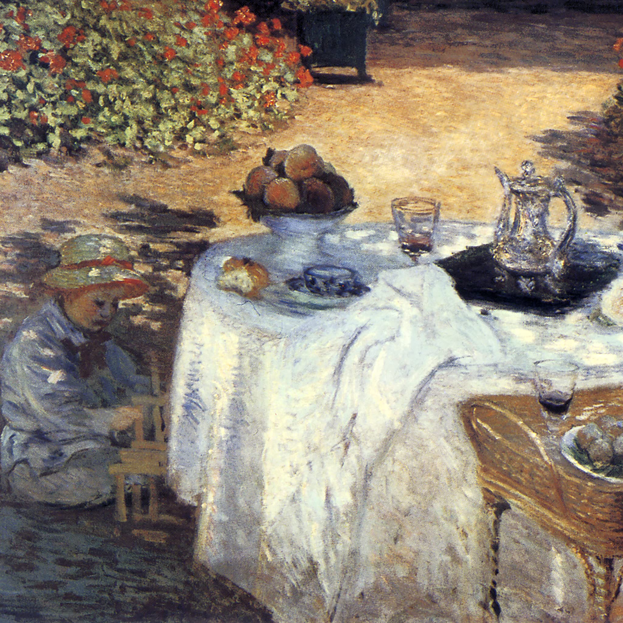 Amazon.co.jp: Design Toscano The Luncheon, モネの庭 アルジャン