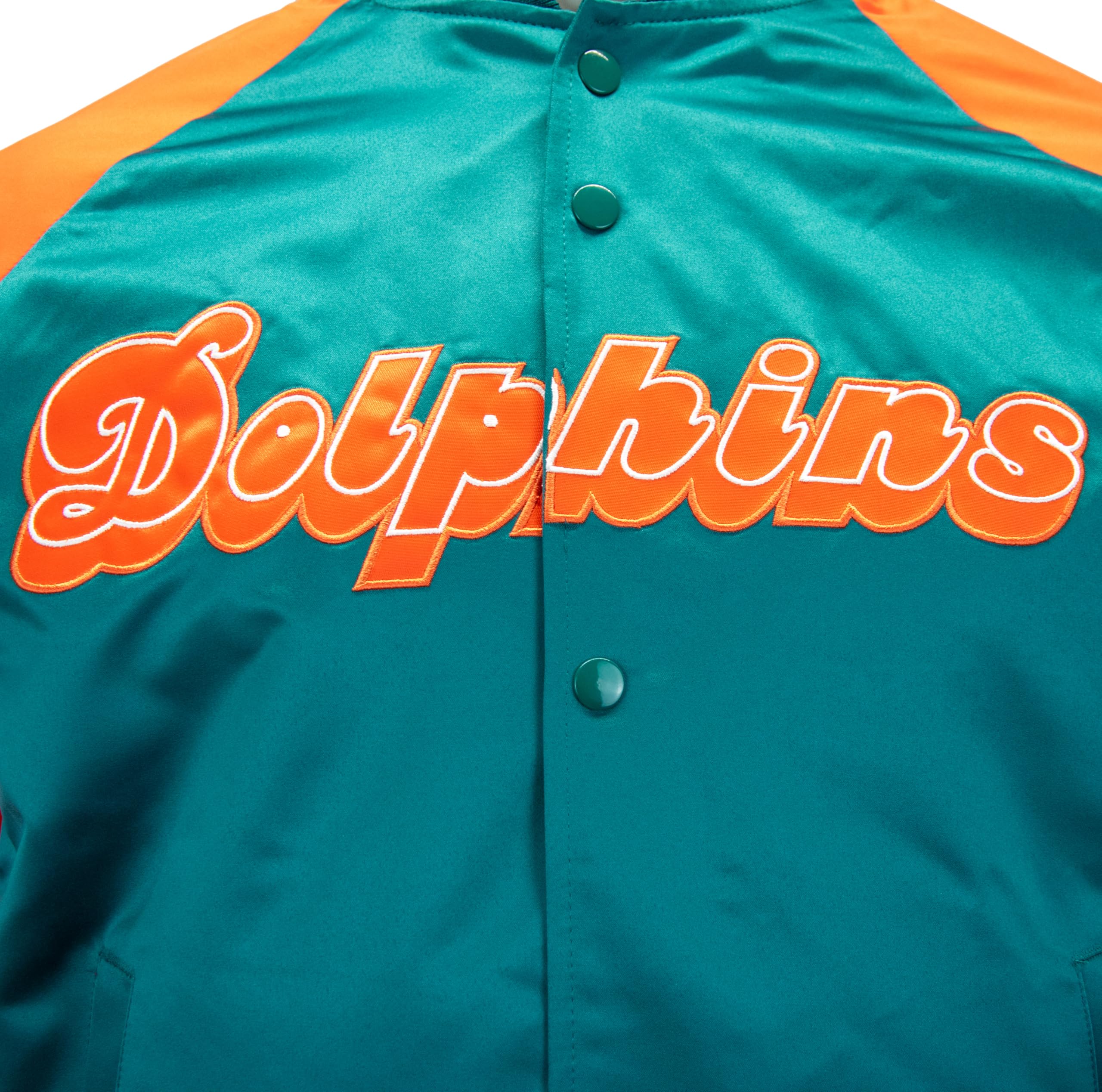 Mitchell & Ness Name & Number Lightweight Satin Jacket (NBA/NFL)