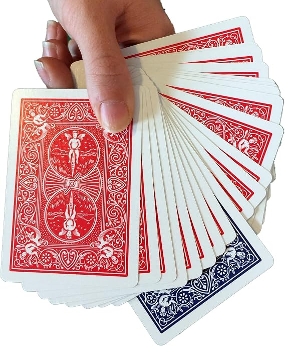 تتضمن حزمة المجموعة المتغيرة اللون | بطاقات Gimmick وSvengali Deck والبطاقات العادية والتعليمات
