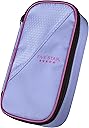 Five Star Pencil Pouch, Pen Case, High-Capacity Zipper Pouch, Storage Organizer for School Supplies Earbuds Chargers Cables Makeup, Lilac/Berry (500211F-ECM)