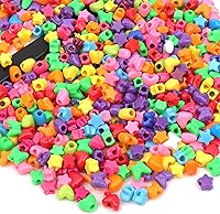 Vista 26 de 1000 pulseras de cuentas de pony UV, cuentas mágicas solares de 0.315 pulgadas, cambio de color para collares, cuentas de pelo, llavero, fabricación