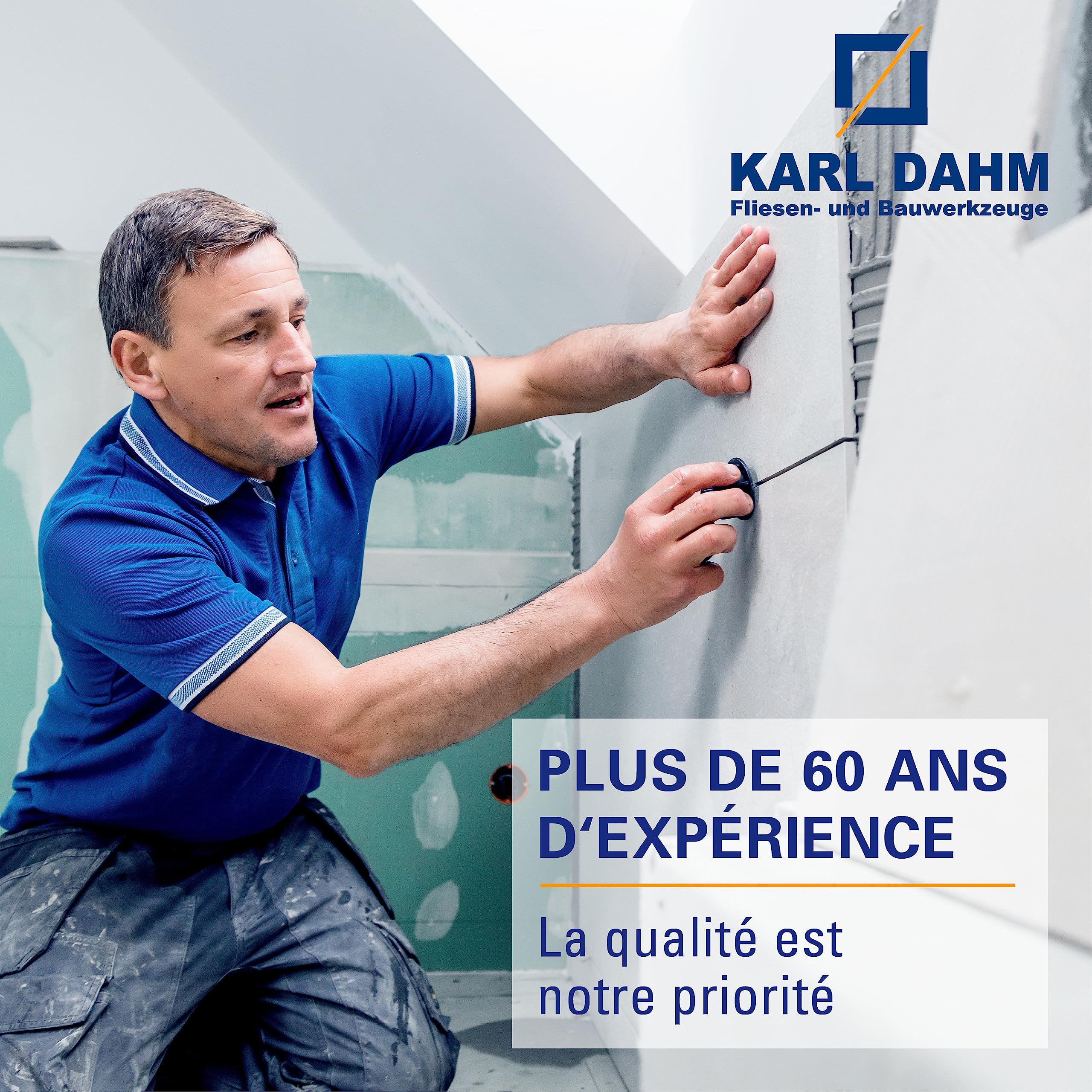 Karl Dahm Sola Niveau à Bulle 80 cm - Outil de Mesure Professionnel en Aluminium Robuste