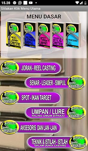 Belajar Mancing Casting