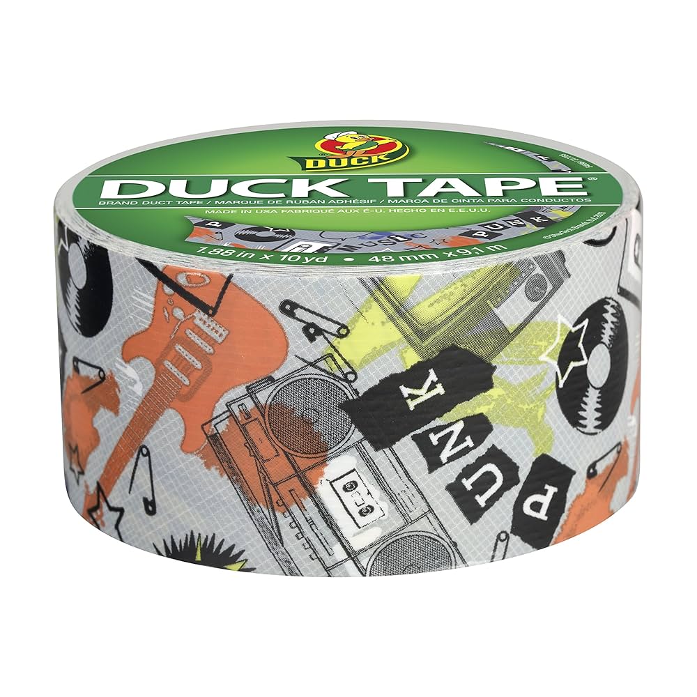 邦楽 duck Patterned Duck Tape - Rainbow - 1.88 x 10 yds., 1 - Metro Market