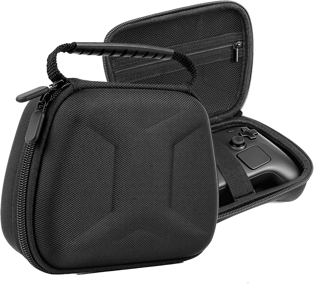 TOCCOOL Hard Travel Carrying Case Compatible with Steam Controller 2 2026, Protective Storage Bag for Steam Wireless Gaming Controller with Mesh Pocket and Wrist Strap. (Black) — 사진 1