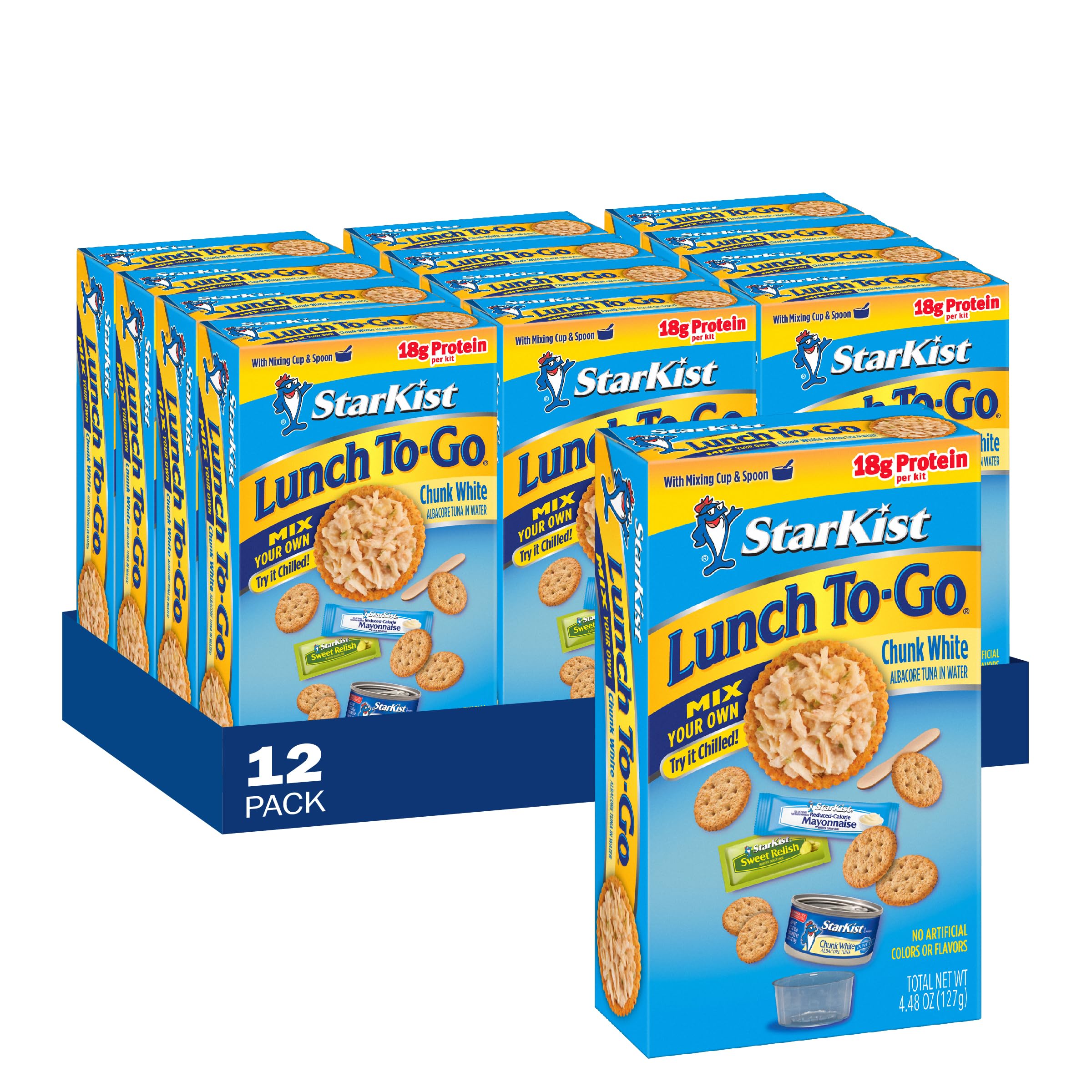 Snapklik.com : StarKist Lunch To-Go Chunk White Mix Your Own Tuna Salad