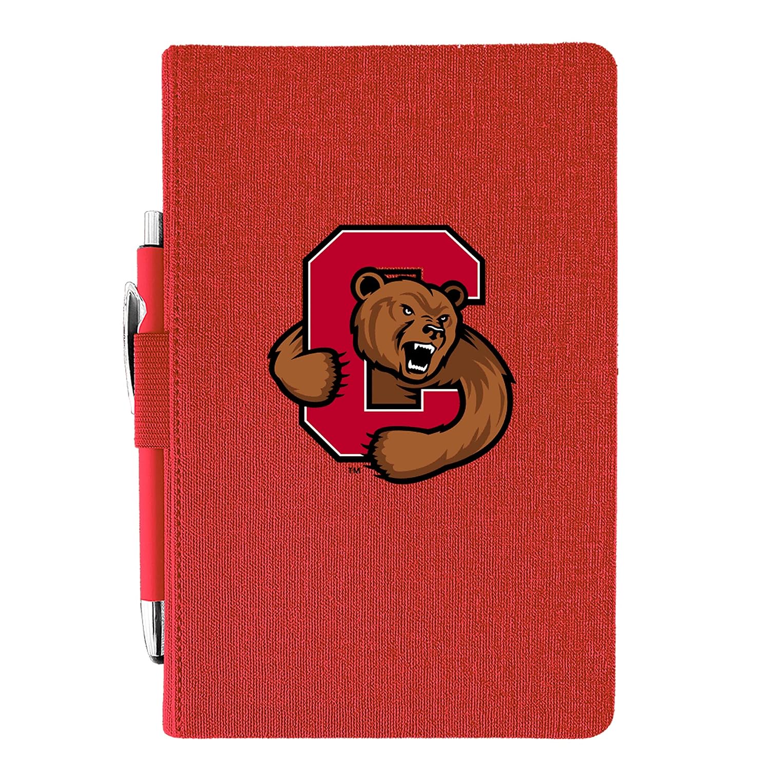 The Fanatic Group Cornell Big Red Journal with Pen, Design 1 - Red
