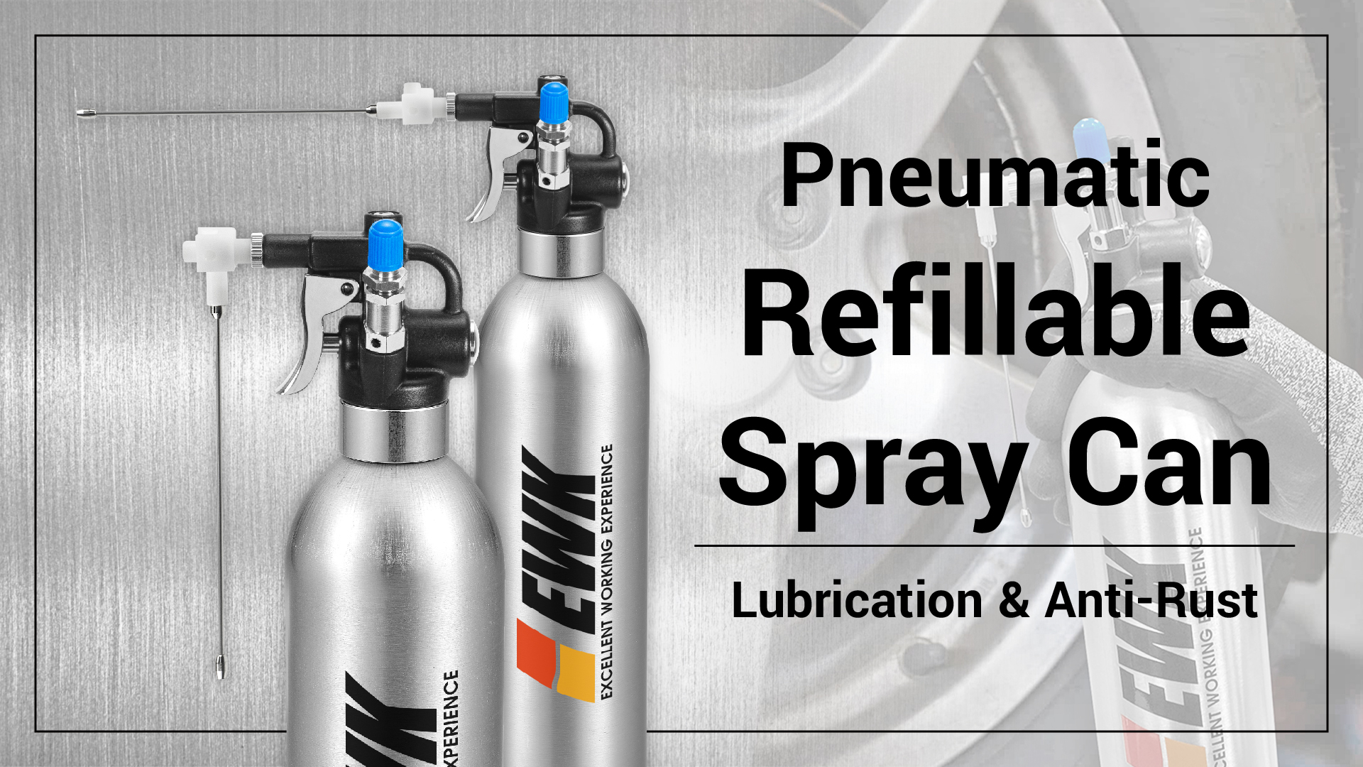 2 Bouteilles Aérosol En Aluminium 200ml – Pulvérisateur Rechargeable – Uxcell – Neuf