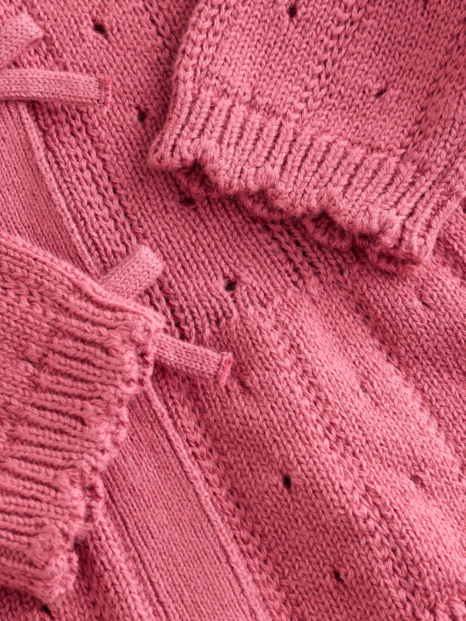 NEXT Bambina Confezione da 2 con Cardigan a Maglia con Volant e Fiocco e Leggings per Neonati