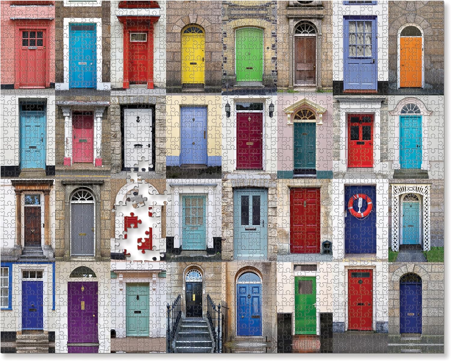 Melissa & Doug 1,000-Piece Knock Knock Doorways Jigsaw Puzzle (29 x 23 inches)