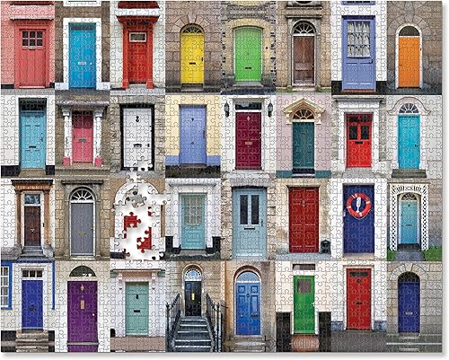 Miniatura 3 de Melissa & Doug Rompecabezas de 1000 piezas Knock Knock Doorways (29 x 23 pulgadas)