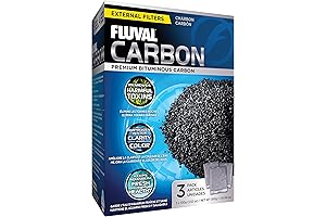 Fluval Carbon Filter Media for Aquariums: Crystal Clear Water, Every Time