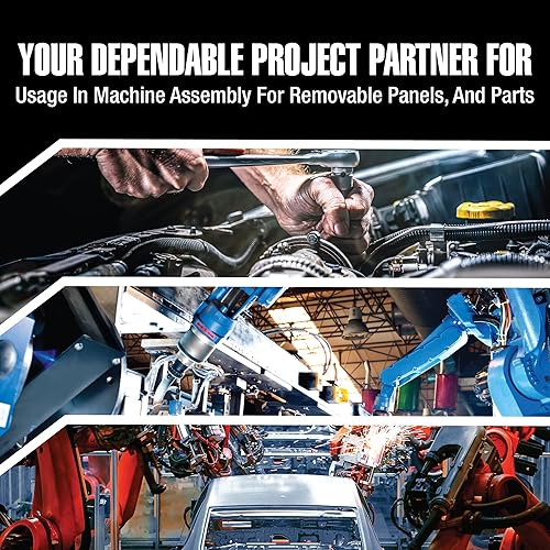 Miniatura 4 de Kit surtido de sujetadores, juego de tornillos de cabeza hueca de acero inoxidable métrico, 91 piezas variadas, diámetros M6-1.00 y M8-1.25