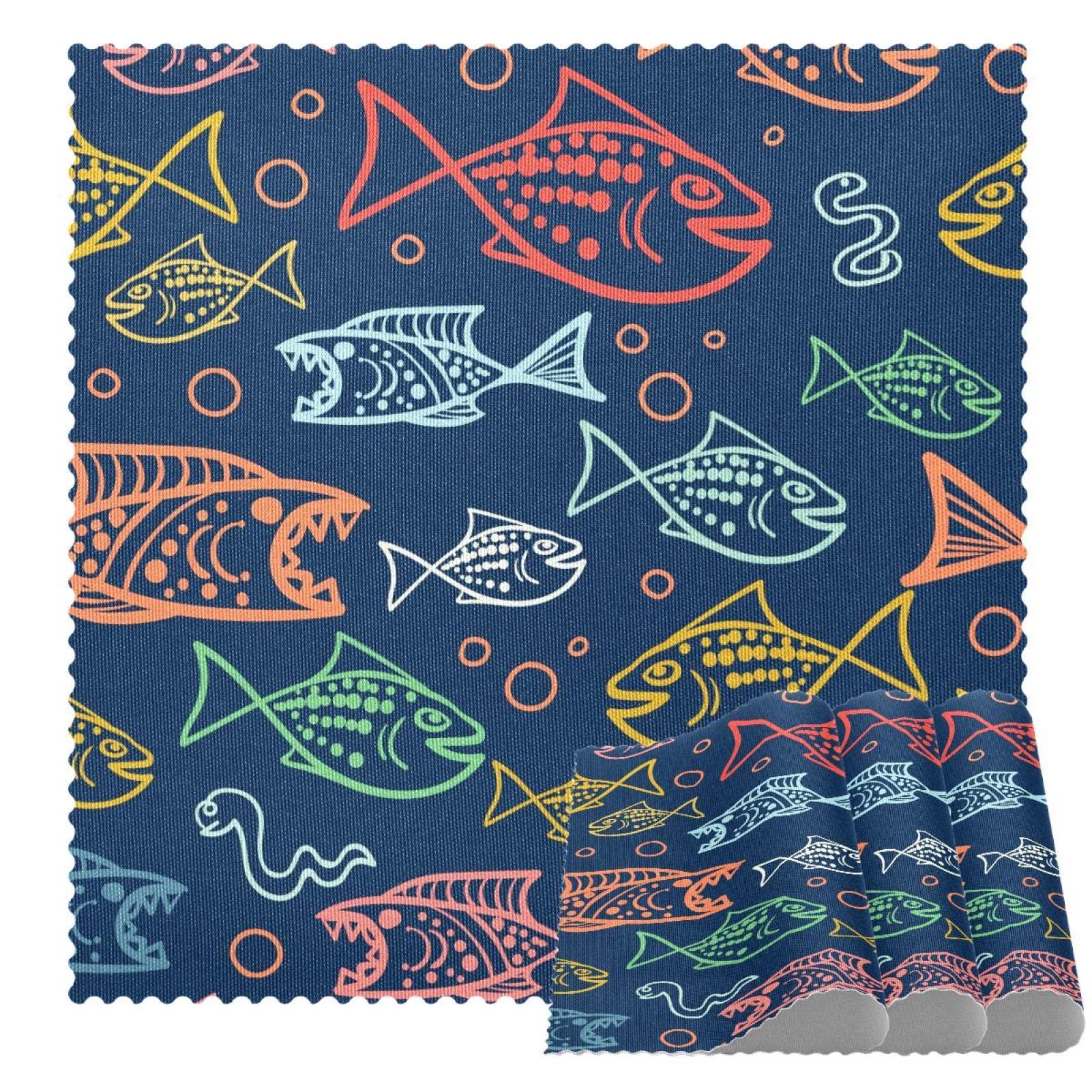 Set de table poisson et bulles pour embellir vos repas de famille en terrasse
