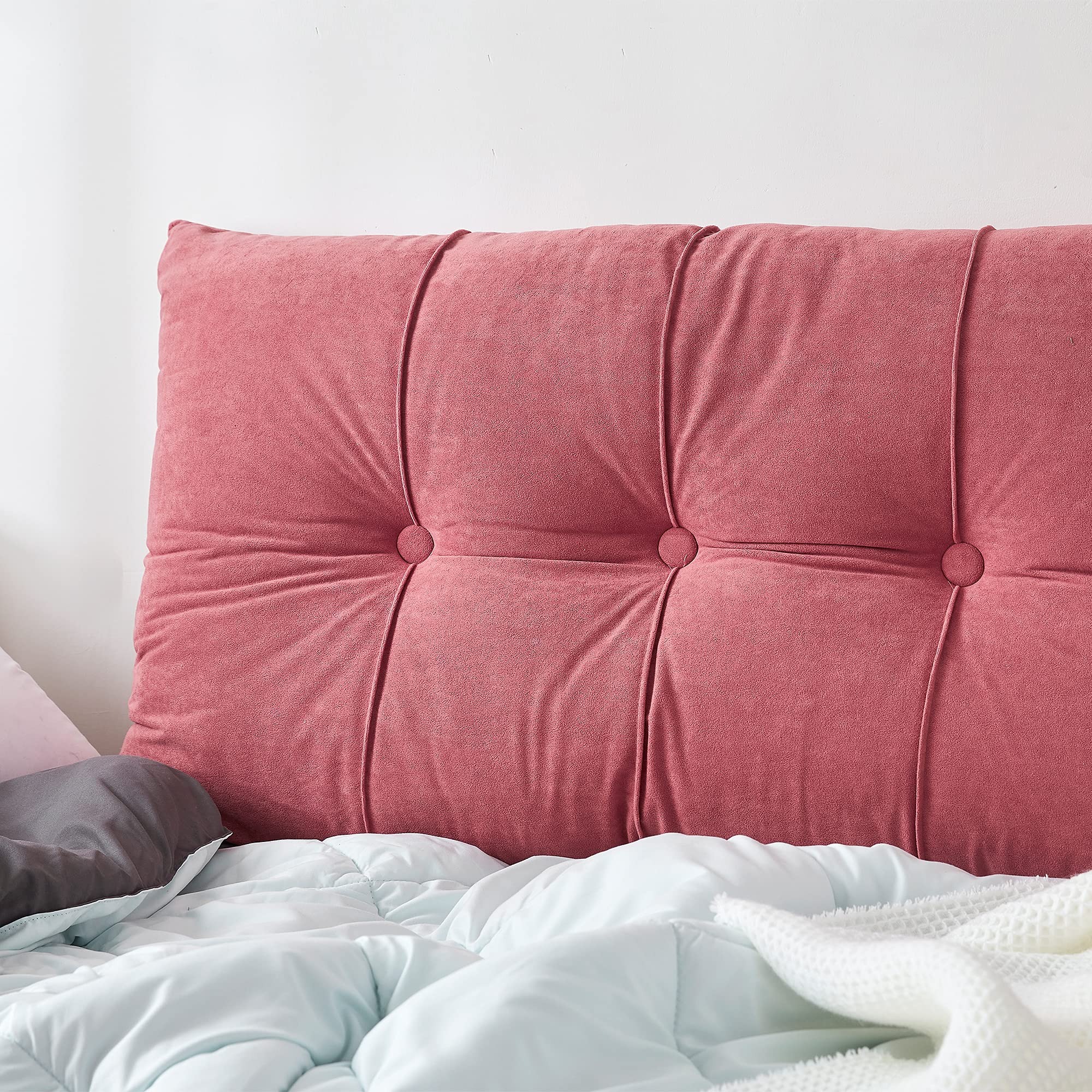 Amazon.com - DormCo Rainha - Plush Tufted College Headboard