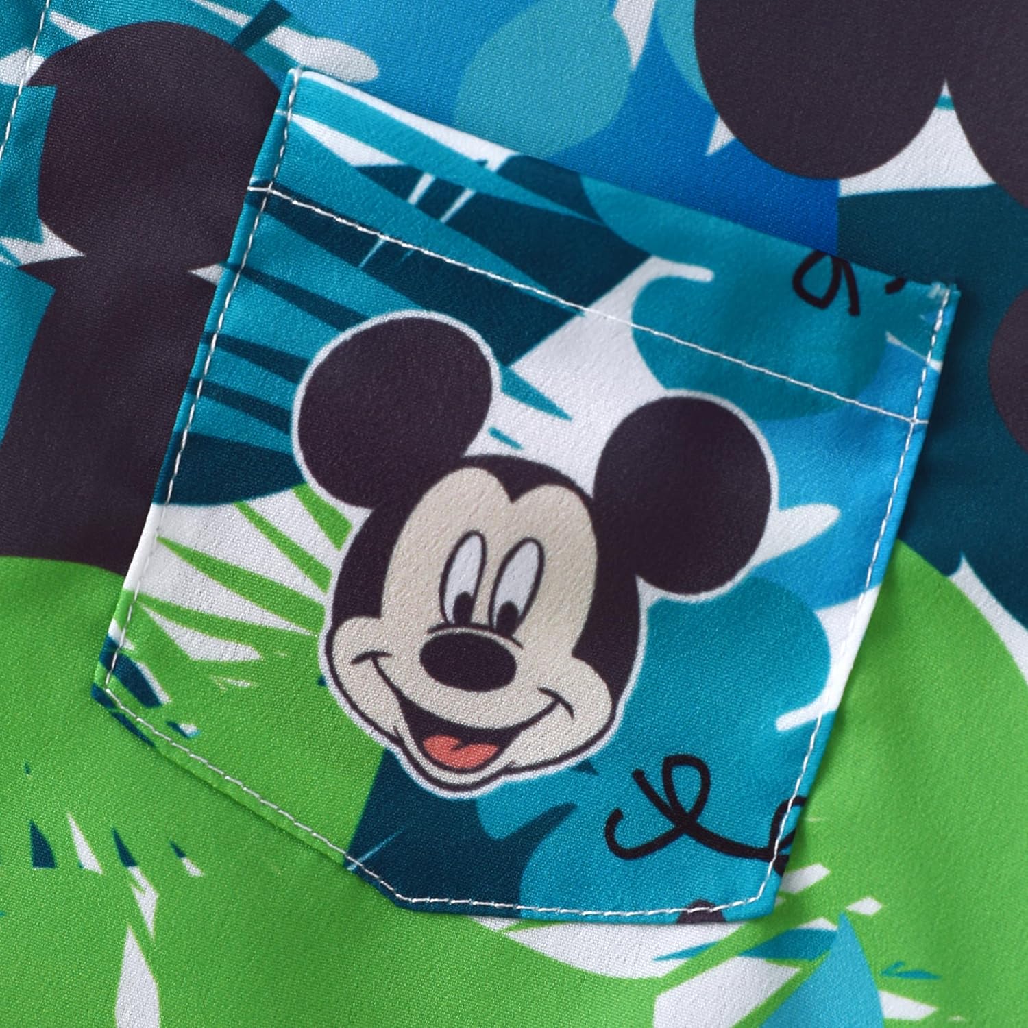 Disney Marvel Spiderman Cars Stitch Star Wars Mickey Boys Hawaii Shirt Button Up Dress Shirts Short Tropical Shirt Kids 2-13Y - Image 4