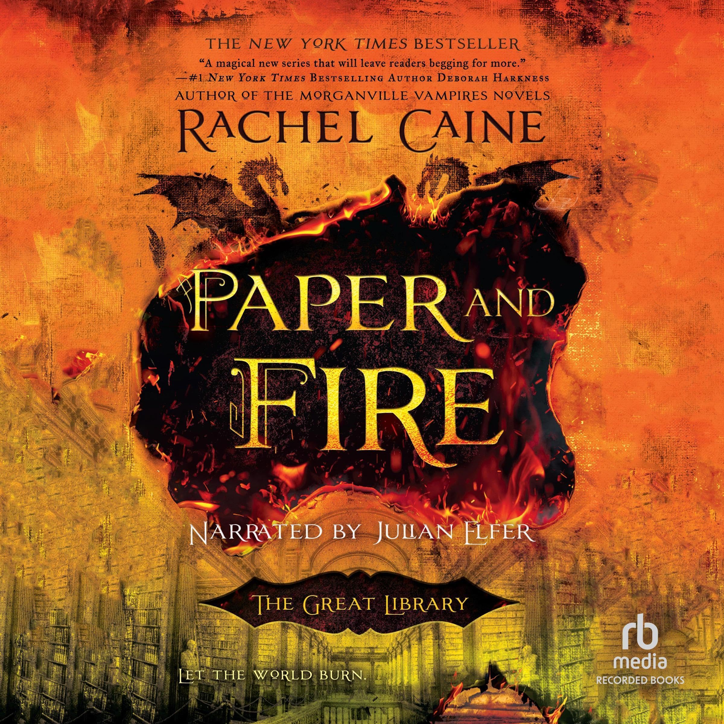 Cover art for Paper and Fire