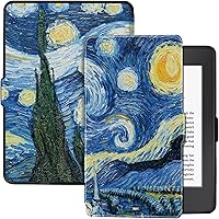 Vista 10 de BOZHUORUI Funda delgada para Kindle Paperwhite de 5ª/6ª/7ª generación antes de 2018 (versión 2012-2017, modelo EY21 y DP75SDI) – Funda protectora