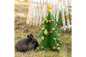 Guinea Pigs Christmas Accessories: Mini Tree Foraging Puzzle Toy