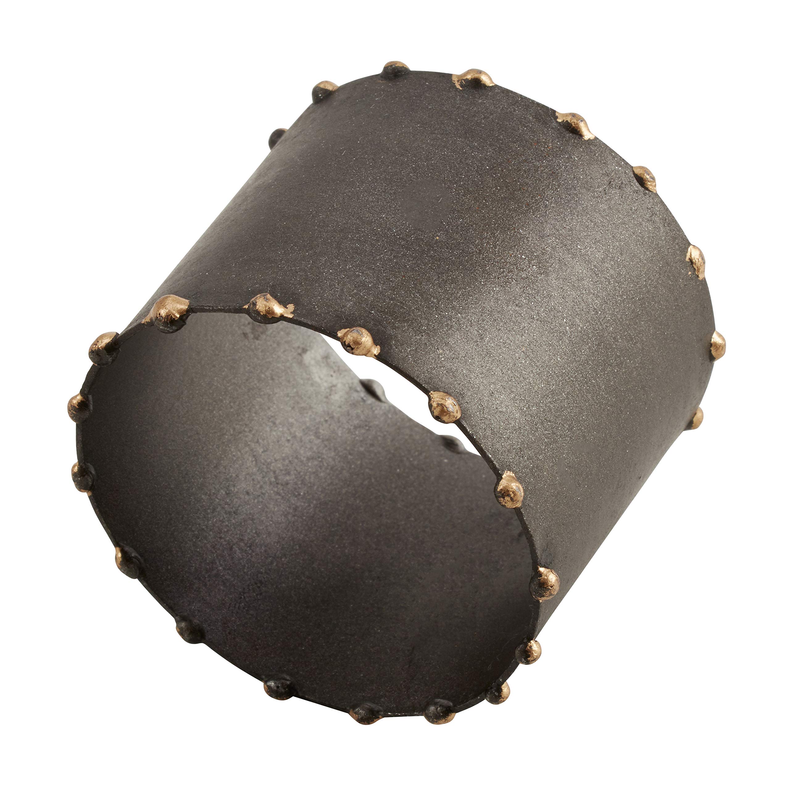 Dot Rim Napkin Rings (Set of 4)