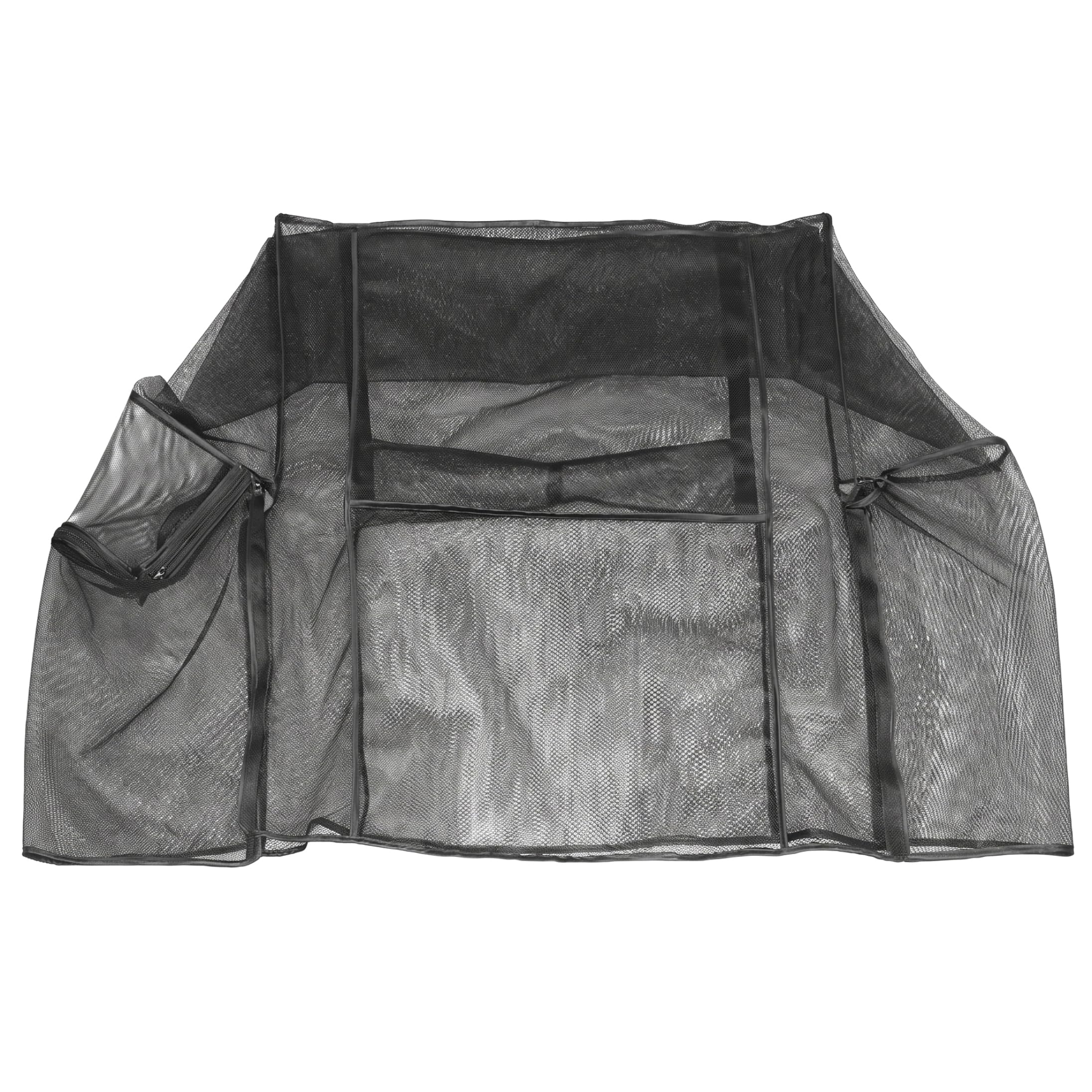 Wagon Cover, Fine Mesh Stroller Net Wagon Accessory Sun Protection Cover for Kids Camping Wagons, Cart, Black