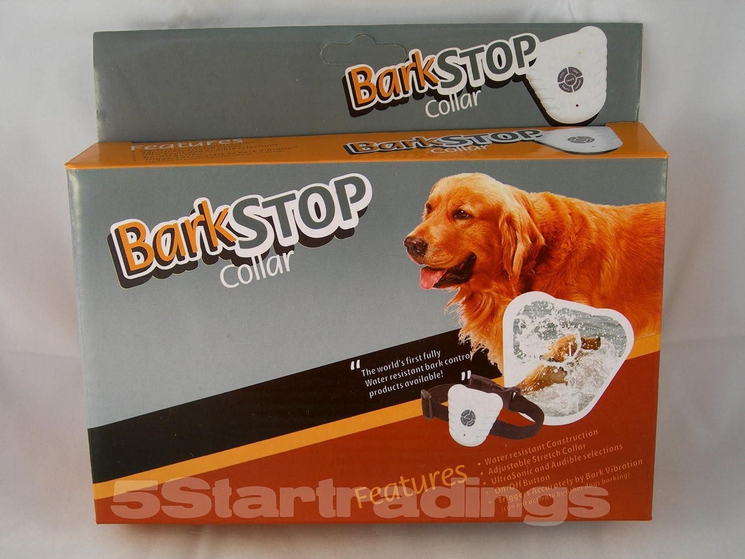 Ultrasonic Dog Bark Control Collar,Stop Barking!Humane